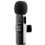 Микрофон Defender Talky-137 wrls, петличный, на прищепке, чёрный