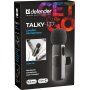 Микрофон Defender Talky-137 wrls, петличный, на прищепке, чёрный