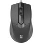 Мышь проводная Defender Optimum MB-270 чёрный, оптическая, 3 кнопки, 1000 dpi