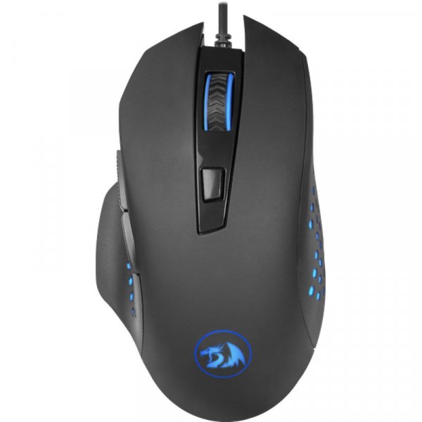 Мышь проводная игровая Redragon Gainer  оптика, 6 кнопок,1000-3200 dpi (M610)