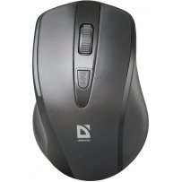 Мышь беспроводная Defender Datum MM-265 чёрный, оптическая, 3 кнопки, 1600 dpi