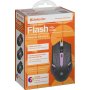Мышь проводная Defender Flash MB-600L 7цветов, оптическая, 4кнопки, 800-1200 dpi