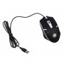 Мышь проводная MGK-03U Dialog Gan-Kata - игровая, 4 кнопки + ролик прокрутки, подсветка, USB, чёрная