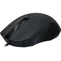 Мышь проводная Defender MM-310 чёрный, оптическая, 3 кнопки, 1000 dpi