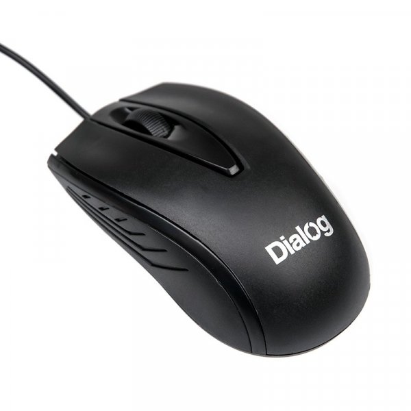 Мышь проводная MOC-17U Dialog Comfort Optical - 3 кнопки + ролик прокрутки, USB