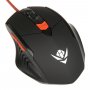 Мышь проводная MOG-11U Nakatomi Gaming mouse - игровая, 6кнопок+ролик прокрутки,USB, чёрная