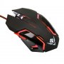 Мышь проводная MOG-20U Nakatomi Gaming mouse - игровая, 6кн+ролик прокрутки,подсветка,USB, чёрная