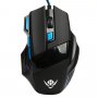 Мышь проводная MOG-21U Nakatomi Gaming mouse - игровая, 7кнопок+ролик прокрутки,USB, чёрная
