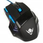 Мышь проводная MOG-21U Nakatomi Gaming mouse - игровая, 7кнопок+ролик прокрутки,USB, чёрная