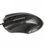 Мышь проводная MON-04U BLACK Nakatomi Navigator Optical-3кнопки+ролик прокрутки, USB