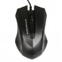 Мышь проводная MON-04U BLACK Nakatomi Navigator Optical-3кнопки+ролик прокрутки, USB