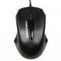 Мышь проводная MON-07U BLACK Nakatomi Navigator Optical-3кнопки+ролик прокрутки, USB