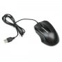 Мышь проводная MON-07U BLACK Nakatomi Navigator Optical-3кнопки+ролик прокрутки, USB