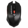Мышь беспроводная MRON-08U BLACK Nakatomi Navigator RF 2.4G Optical-6кнопок+ролик прокрутки,USB,чёрн