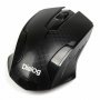 Мышь беспроводная MROP-07U BLACK Dialog Pointer RF 2.4G Optical-3 кнопки+ролик прокрутки,USB,чёрная