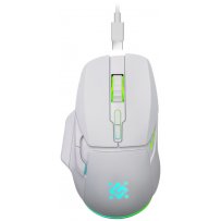 Мышь беспроводная игровая Defender Stix GM-009, радужная подсветка, 500 мАч, 7 кн, 3200 dpi, белый
