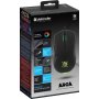 Мышь проводная игровая Defender Arga GM-049, радужная, чёрная, 6 кнопок, 3600 dpi (+коврик)