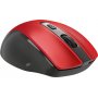Мышь беспроводная Defender Prime MB-053, оптическая, 6 кнопок, 6D, 800-1600 dpi, бесшумная, красный