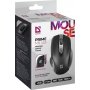Мышь беспроводная Defender Prime MB-053, оптическая, 6 кнопок, 6D, 800-1600 dpi, бесшумная, чёрный