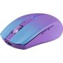 Мышь беспроводная Defender Mystery MM-301 LED 2.4G+2*BT, 4кн,1600 dpi, 500мАч, фиолетовый