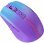Мышь беспроводная Defender Mystery MM-301 LED 2.4G+2*BT, 4кн,1600 dpi, 500мАч, фиолетовый