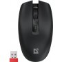 Мышь беспроводная Defender Proto MM-332, оптическая, 4 кнопки, 2,4G+BT, 500mAh, чёрный