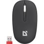 Мышь беспроводная Defender Smart MM-396, оптическая, 3 кнопки, 2,4G+BT, 500mAh, чёрный