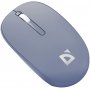 Мышь беспроводная Defender Smart MM-396, оптическая, 3 кнопки, 2,4G+BT, 500mAh, синий