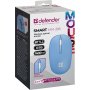 Мышь беспроводная Defender Smart MM-396, оптическая, 3 кнопки, 2,4G+BT, 500mAh, синий