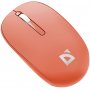 Мышь беспроводная Defender Smart MM-396, оптическая, 3 кнопки, 2,4G+BT, 500mAh, красный