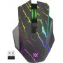 Мышь беспроводная игровая Defender Uran GM-503 LED, 8D, 400 mAh, 8 кн, 3200 dpi, чёрный