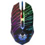 Мышь проводная игровая Defender Dark Agent GM-590L оптика,6 кнопок,12800 dpi (в комплекте коврик)