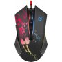 Мышь проводная игровая Defender Sin'Sister GM-933 6 кнопок, 7200 dpi (в комплекте коврик)