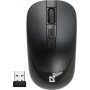 Мышь беспроводная Defender Wave MM-995, оптическая, 4 кнопки, 4D, 800-1600 dpi, бесшумная, чёрный