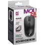 Мышь беспроводная Defender Wave MM-995, оптическая, 4 кнопки, 4D, 800-1600 dpi, бесшумная, чёрный