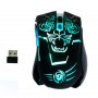 Мышь беспроводная MRGK-12UR Dialog Gan-Kata RF 2.4G Optical-игровая, 6 кнопок+ролик, подсветка, USB