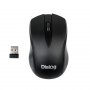 Мышь беспроводная MROC-15U Dialog Comfort RF 2.4G Optical-3кнопки+ролик прокрутки,USB, чёрная