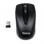 Мышь беспроводная MROC-17U Dialog Comfort RF 2.4G Optical-3кнопки+ролик прокрутки,USB, чёрная