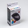 Мышь беспроводная MROC-17U Dialog Comfort RF 2.4G Optical-3кнопки+ролик прокрутки,USB, чёрная
