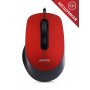 Мышь проводная Smartbuy ONE SBM-265-R, беззвучная, красный