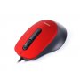 Мышь проводная Smartbuy ONE SBM-265-R, беззвучная, красный
