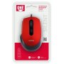 Мышь проводная Smartbuy ONE SBM-265-R, беззвучная, красный