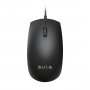 Мышь проводная AULA AM100 оптическая, 3 кн, 1200 dpi, USB, чёрная
