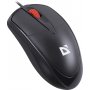 Мышь проводная Defender Icon MB-057, оптическая, 3D, бесшумная, 1000 dpi, 1,8м, чёрный
