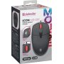 Мышь проводная Defender Icon MB-057, оптическая, 3D, бесшумная, 1000 dpi, 1,8м, чёрный