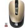 Мышь беспроводная Defender Wave MM-995, оптическая, 4 кнопки, 4D, 800-1600 dpi, бесшумная, золото