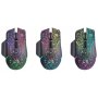 Мышь беспроводная игровая Defender Oneshot GM-067, LED, 7D, 300 мАч, 6 кнопок, 3200 dpi, чёрный