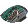 Мышь беспроводная игровая Defender Oneshot GM-067, LED, 7D, 300 мАч, 6 кнопок, 3200 dpi, чёрный