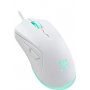 Мышь проводная игровая Defender Arga GM-049, белая, 6 кнопок, 3600 dpi (+коврик)