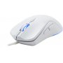 Мышь проводная игровая Defender Arga GM-049, белая, 6 кнопок, 3600 dpi (+коврик)